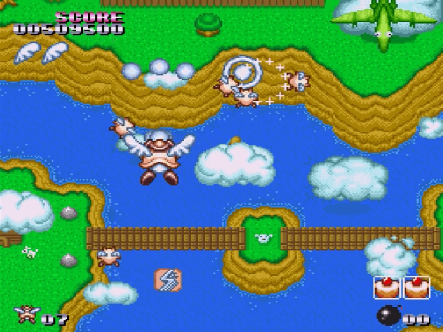 Flying Hero screenshot 4 for Super Famicom